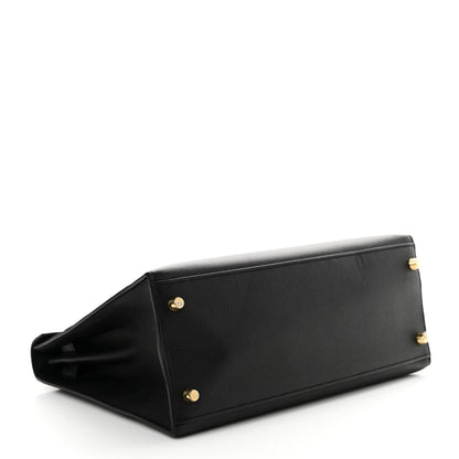 Hermes Epsom Kelly Sellier 28 Black 4 of 17