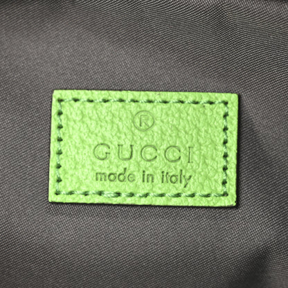 Gucci Jersey GG Monogram All Over Sporty Belt Bag Green Grey Multicolor 6 of 11