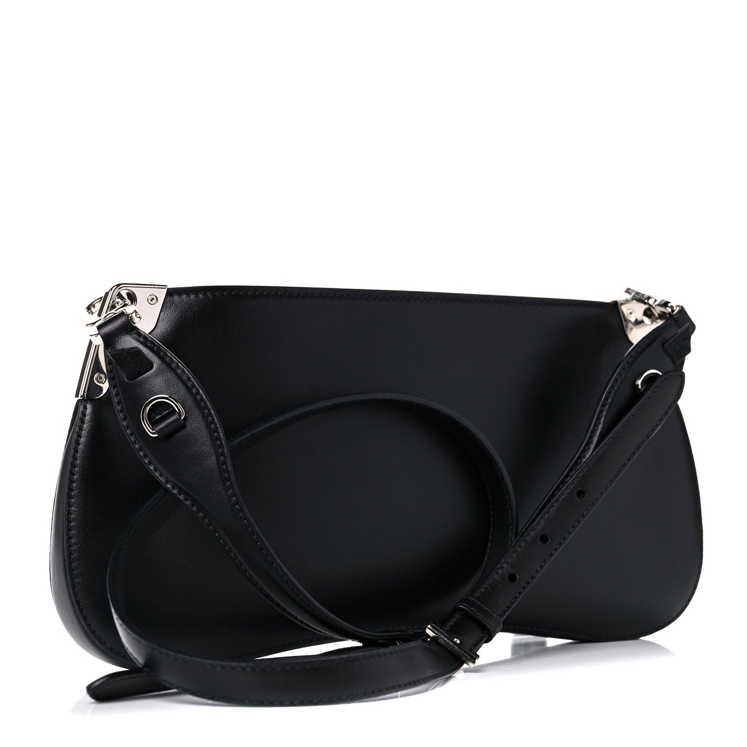 Prada City Calfskin Sidonie Crossbody Bag Black 3 of 15