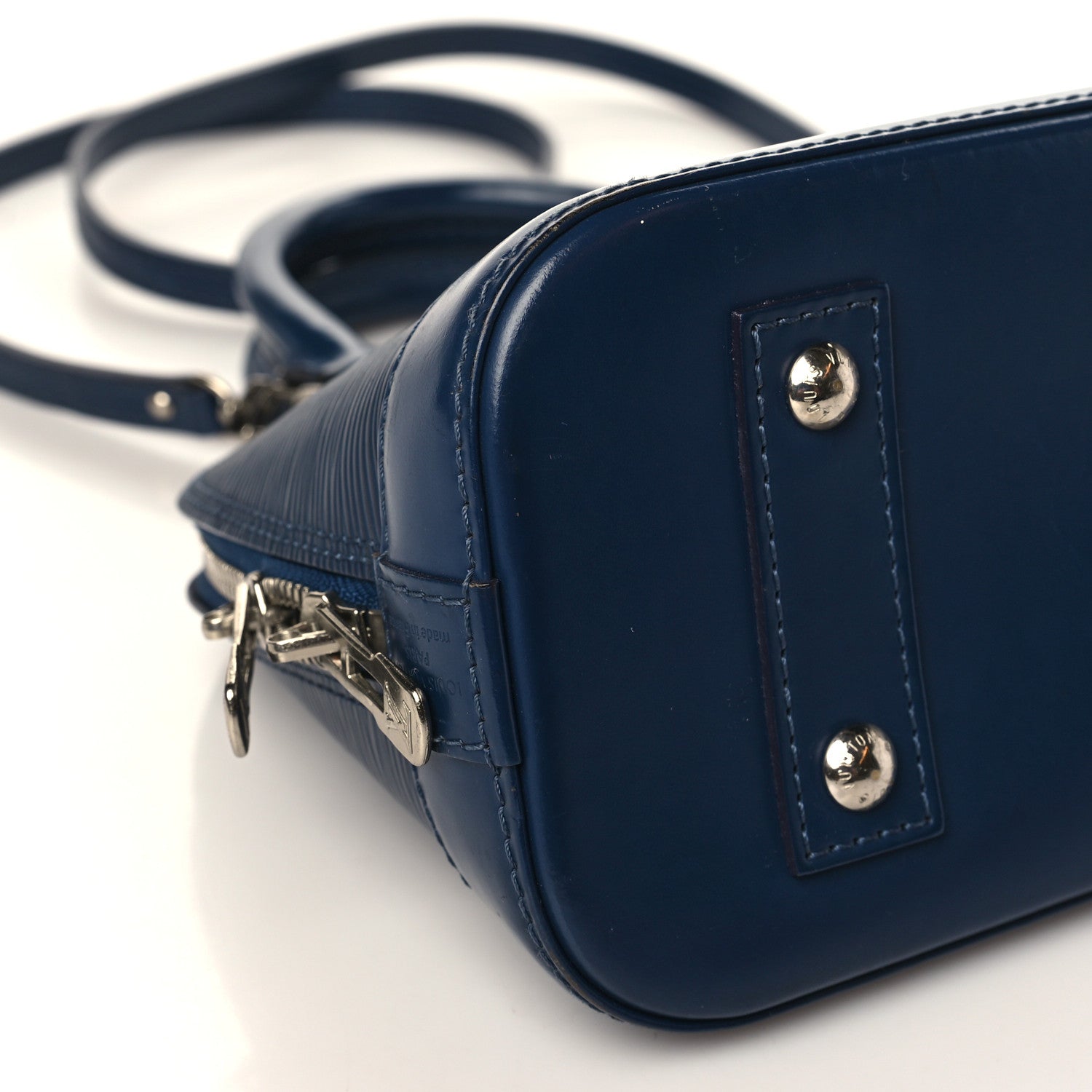 Louis Vuitton Epi Alma BB Indigo 7 of 8