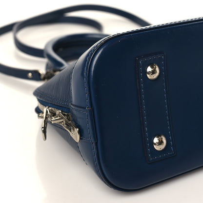 Louis Vuitton Epi Alma BB Indigo 7 of 8