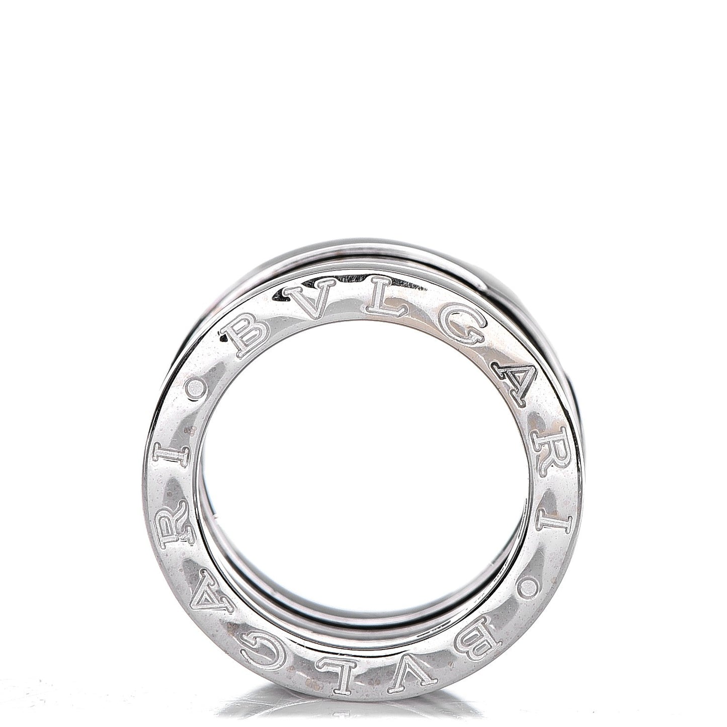18K White Gold B.Zero1 4 Band Ring 47 4.25