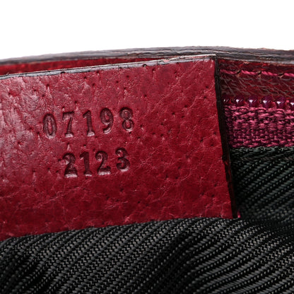 Gucci Monogram Boat Pochette Red 8 of 11