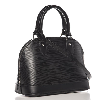Louis Vuitton Epi Alma BB Black 3 of 6