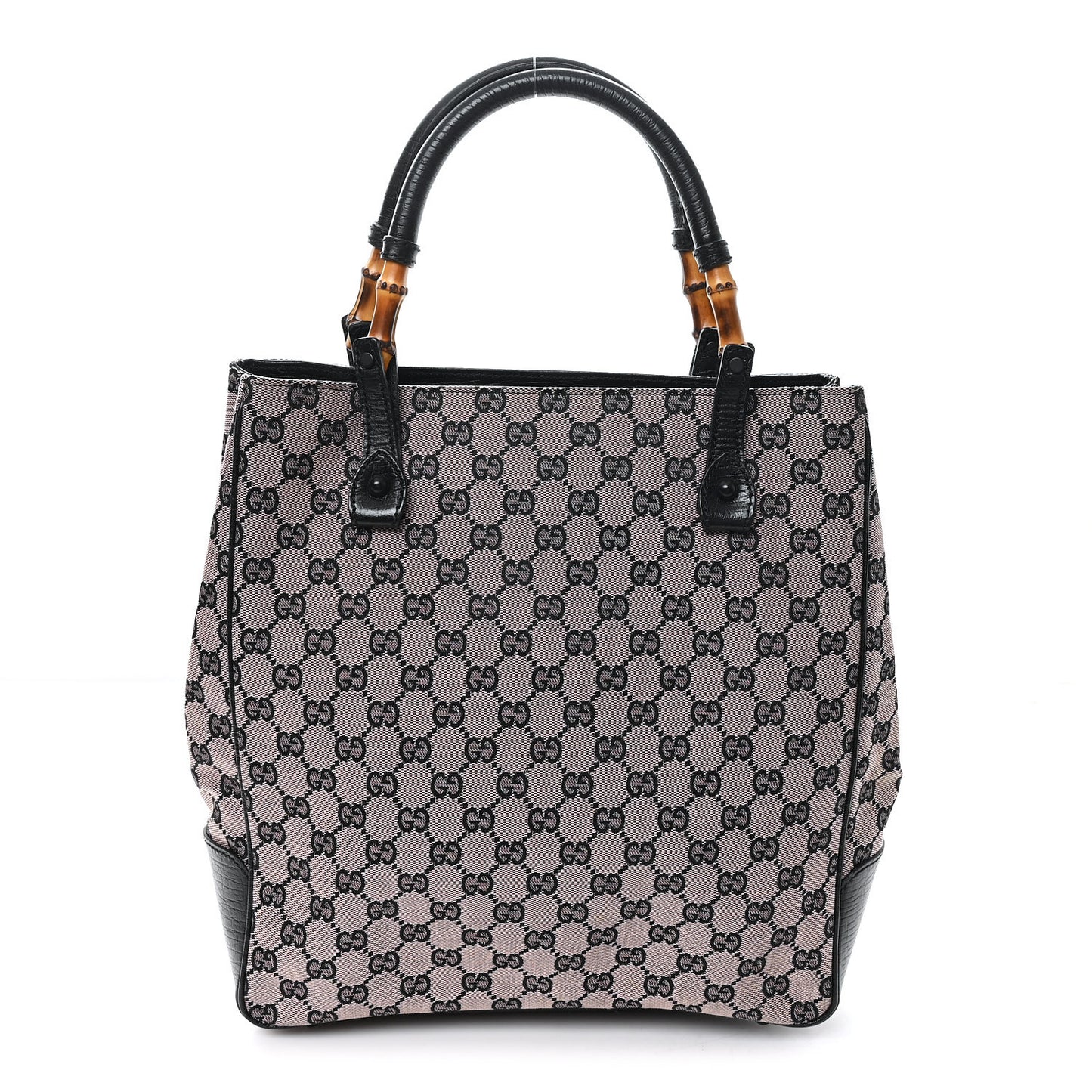 Monogram Bamboo Handle Bag Pink
