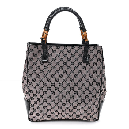Gucci Monogram Bamboo Handle Bag Pink 1 of 10