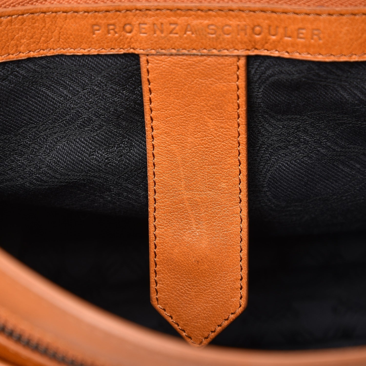 Proenza Schouler Lambskin Medium PS1 Satchel Saffron 9 of 12