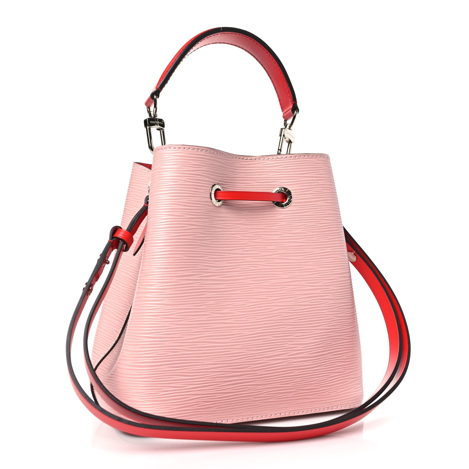 Louis Vuitton Epi NeoNoe BB Rose Ballerine 3 of 8