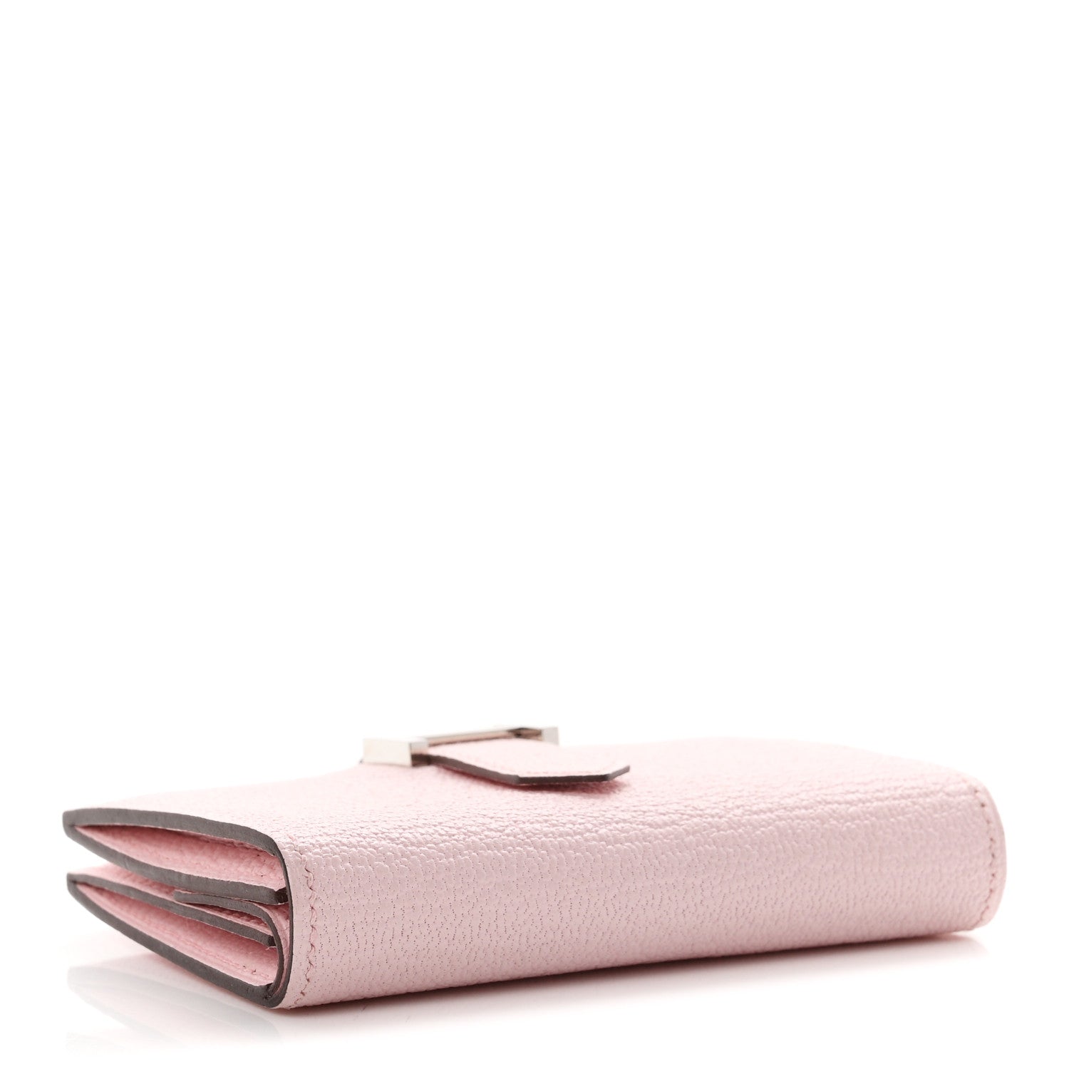 Hermes Chevre Mysore Mini Bearn Wallet Mauve Pale 4 of 7