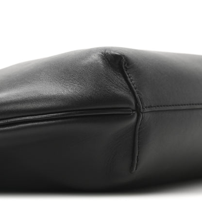 Loewe Shiny Nappa Calfskin Paseo Shoulder Bag Black 8 of 9