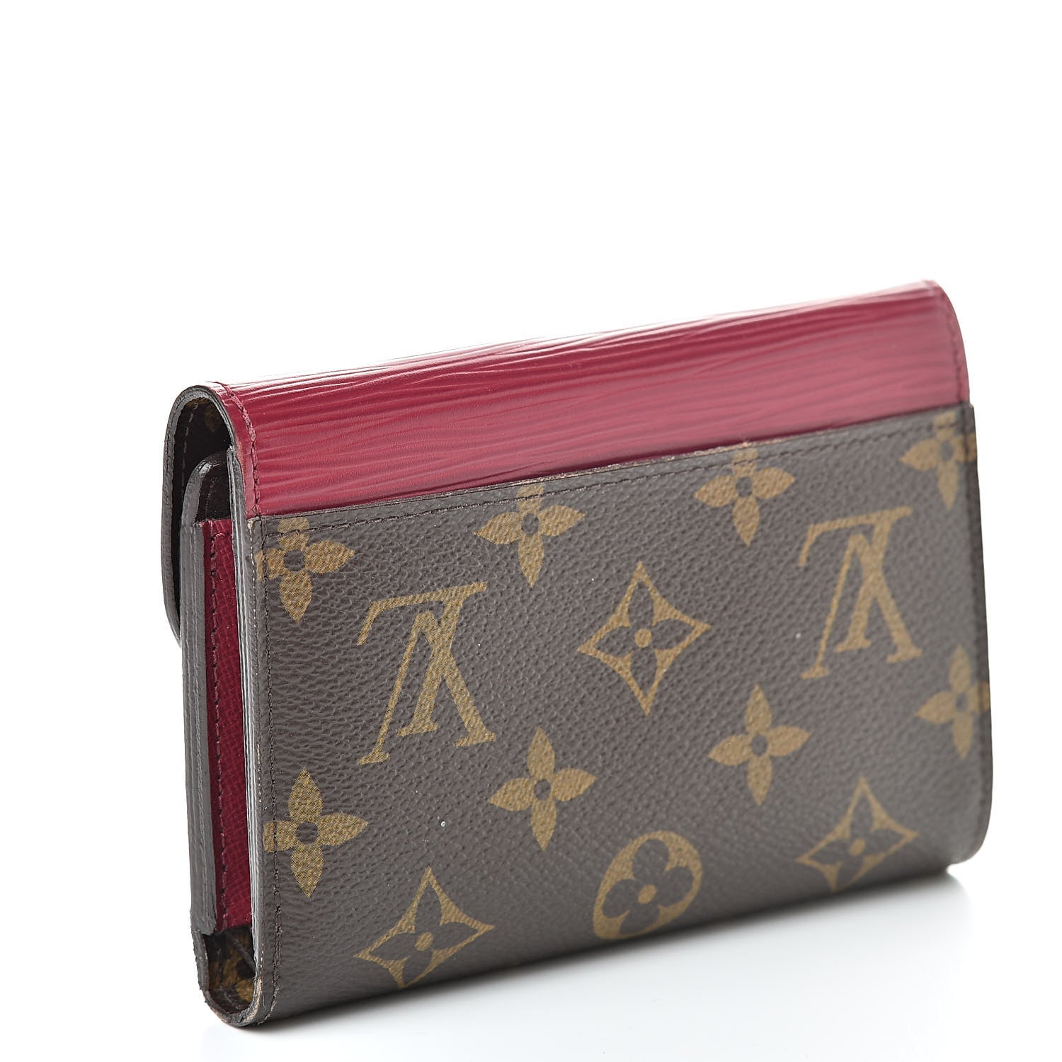 Louis Vuitton Epi Monogram Marie-Lou Compact Wallet Fuchsia 3 of 14