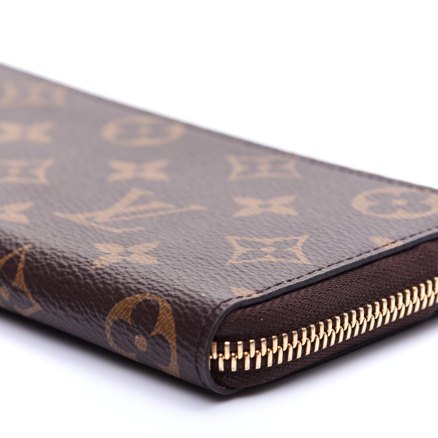 Monogram Clemence Wallet Rose Ballerine