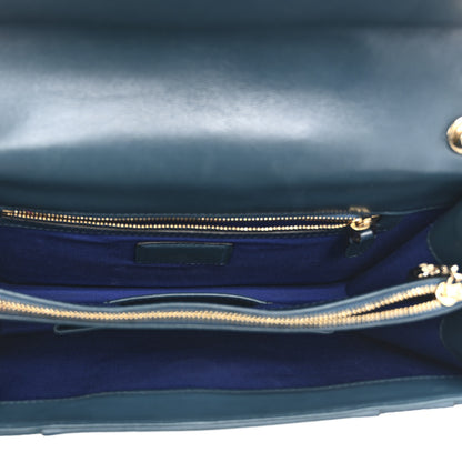 Bulgari Calfskin Serpenti Forever Shoulder Bag Emerald Green 6 of 11