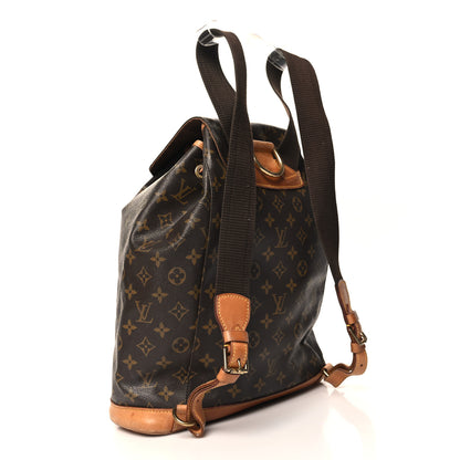 Louis Vuitton Monogram Montsouris GM Backpack 3 of 10
