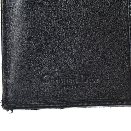 Christian Dior Monogram Street Chic Flap Wallet Black 6 of 13