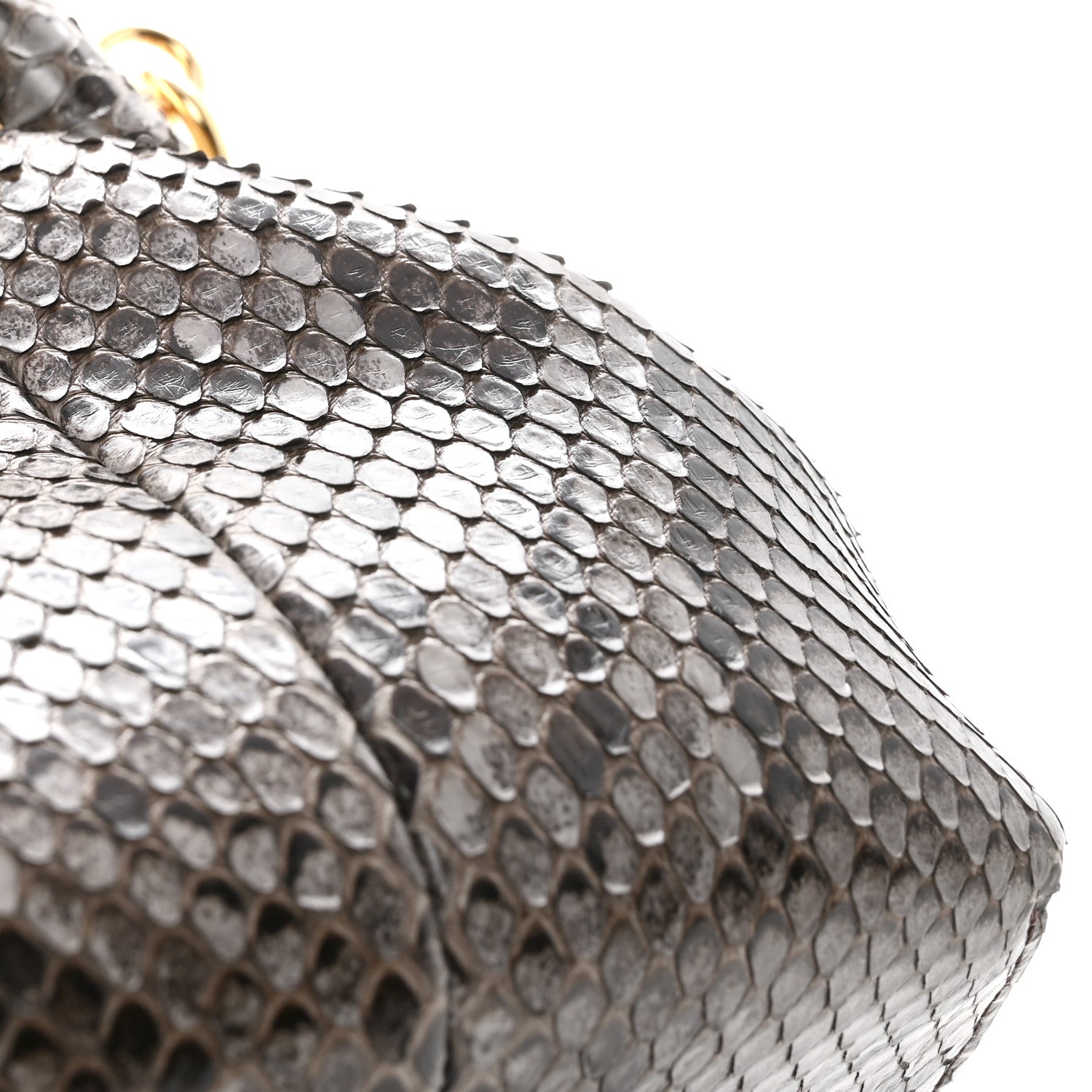 Fendi Snakeskin Small Fendi First Asfalto 1812953 – FASHIONPHILE