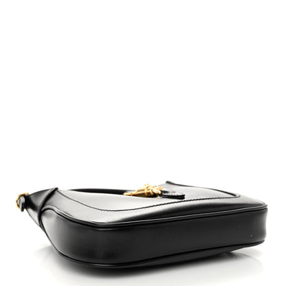 Gucci Boarded Dyana Lux Calfskin Mini Jackie 1961 Hobo Black 4 of 9