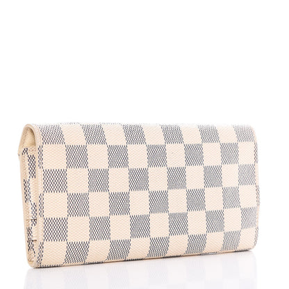 Louis Vuitton Damier Azur Josephine Wallet 3 of 10