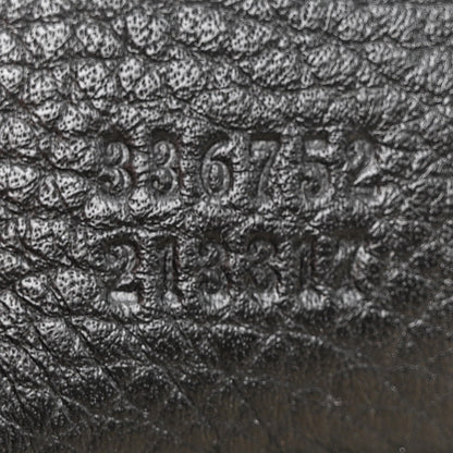 Gucci Pebbled Calfskin Medium Soho Flap Crossbody Black 7 of 12