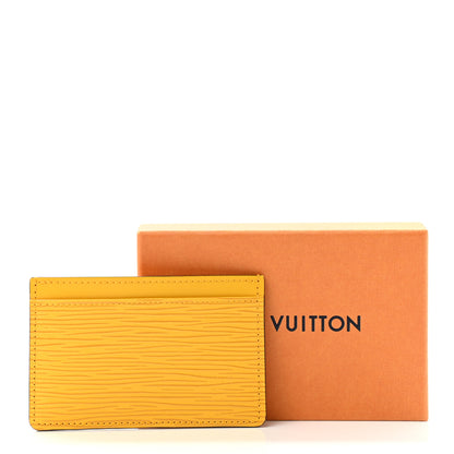 Louis Vuitton Epi Card Holder Sunflower 7 of 7