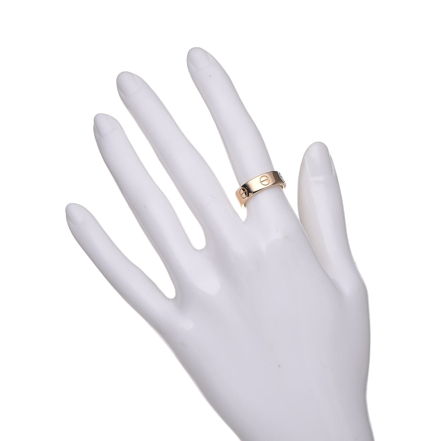 18K Yellow Gold 5.5mm LOVE Ring 50 5.25
