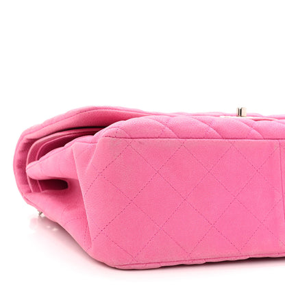 Chanel Iridescent Caviar Quilted Jumbo Double Flap Pink 9 of 11