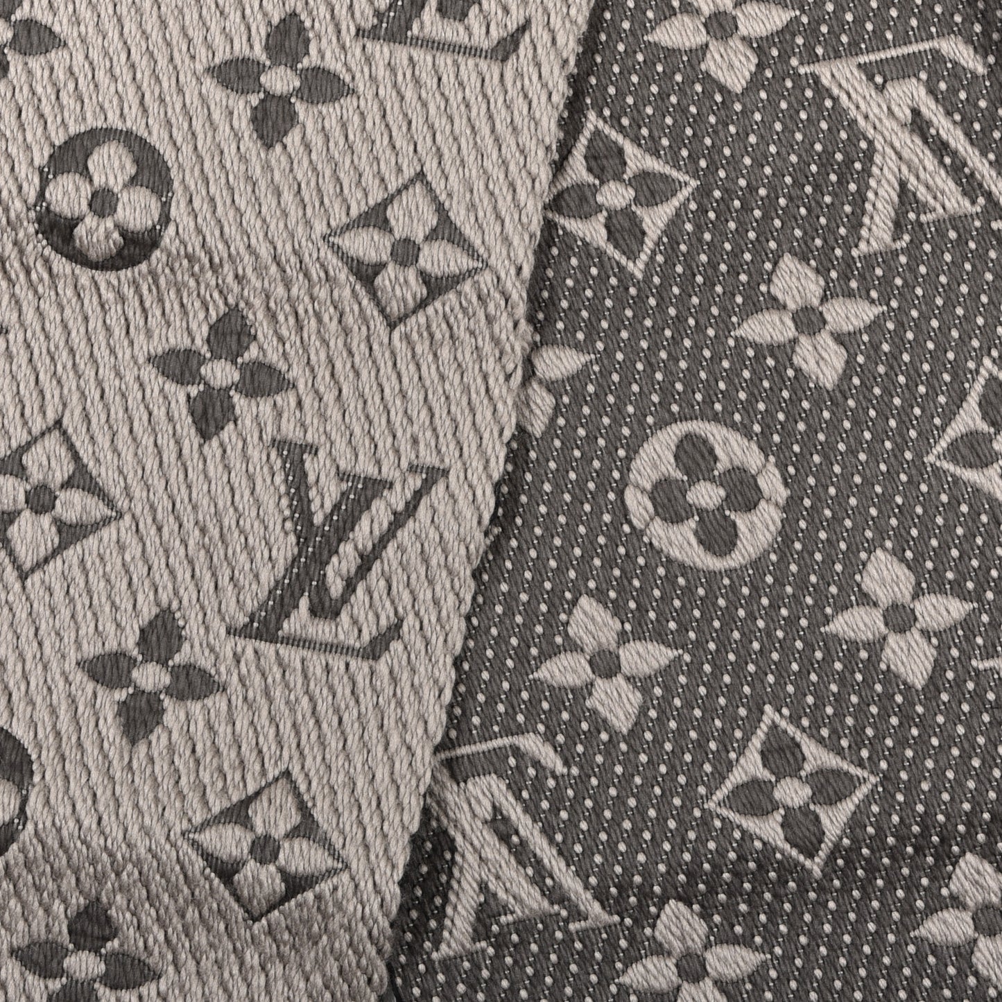 Wool Silk Logomania Scarf Verone