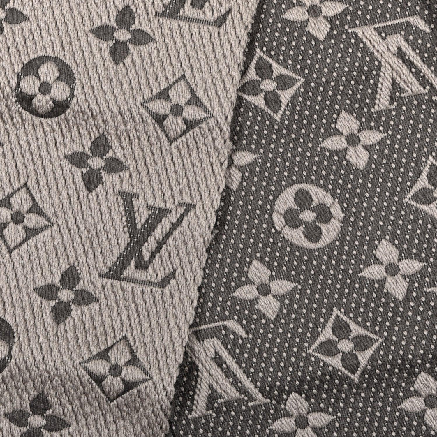 Louis Vuitton Wool Silk Logomania Scarf Verone 3 of 4