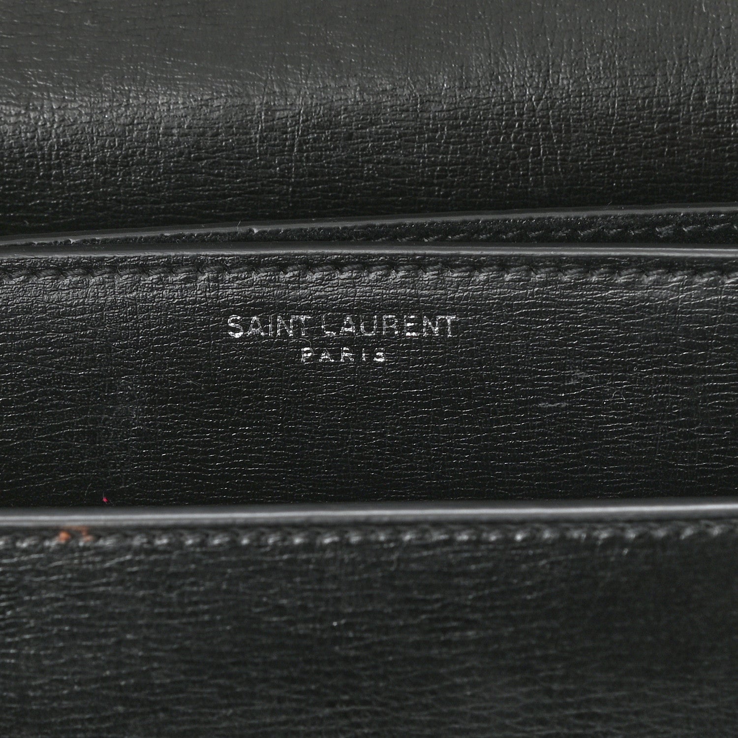 Saint Laurent Calfskin Medium Monogram Sunset Black 5 of 7