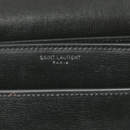 Saint Laurent Calfskin Medium Monogram Sunset Black 5 of 7