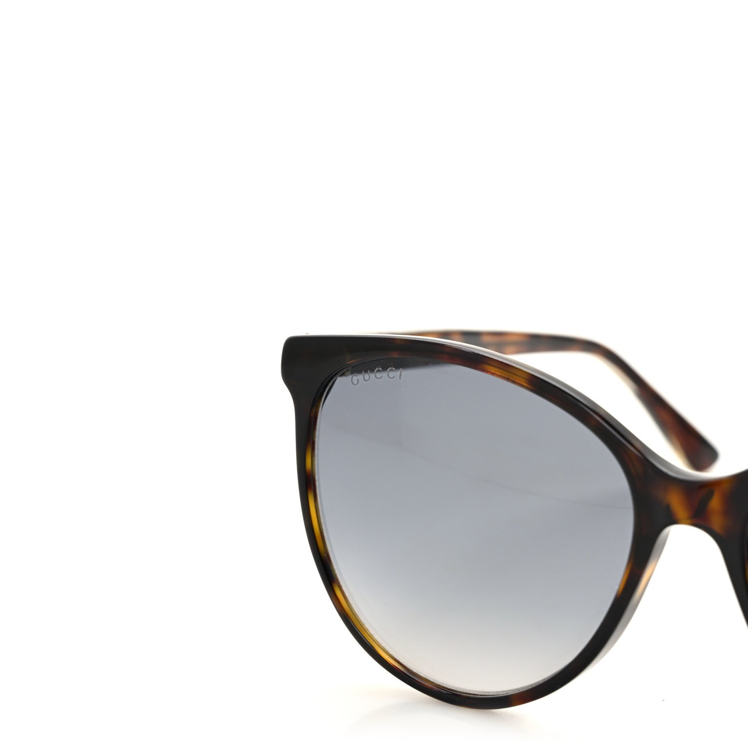 Gucci Round Eye GG Web Sunglasses Tortoise 7 of 7