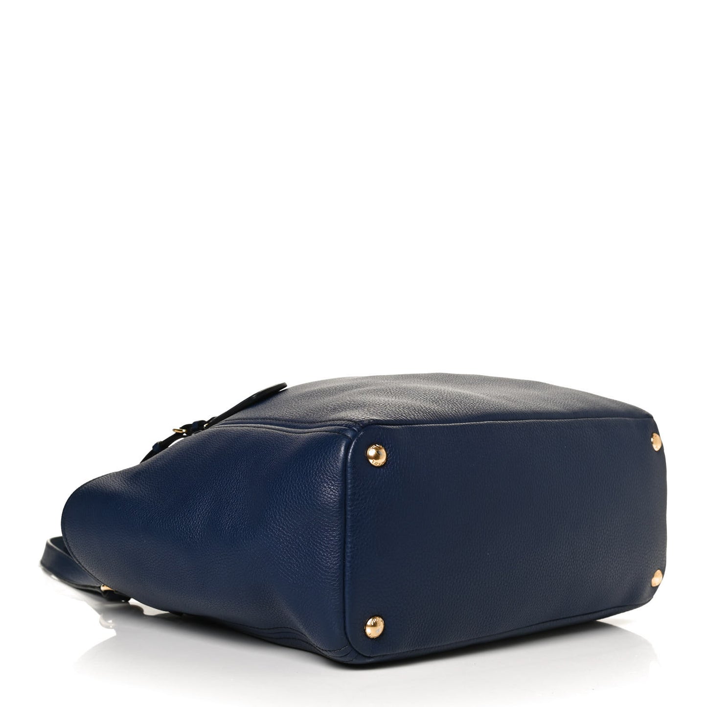 Vitello Daino Side Pocket Tote Inchiostro