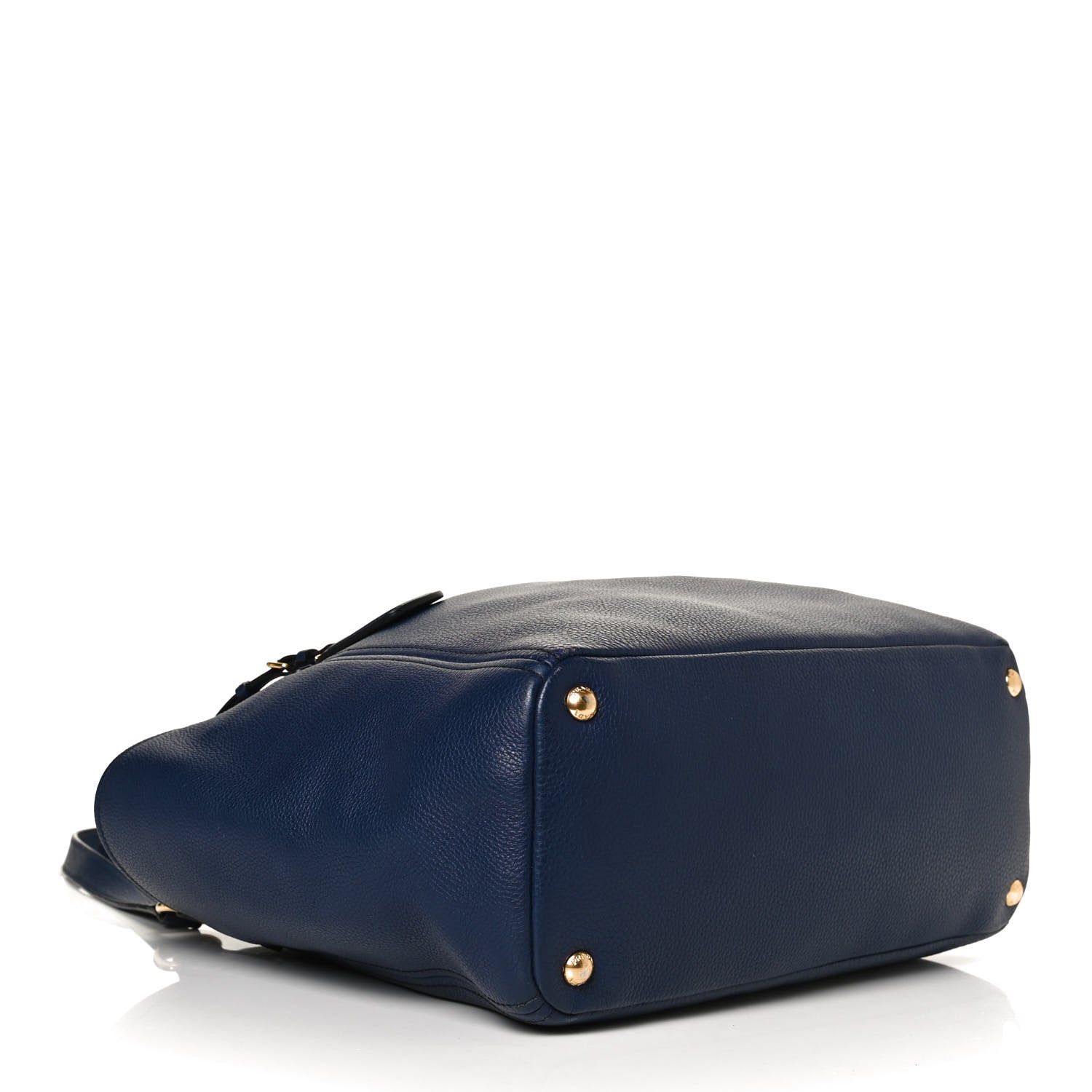 Prada Vitello Daino Side Pocket Tote Inchiostro 4 of 12