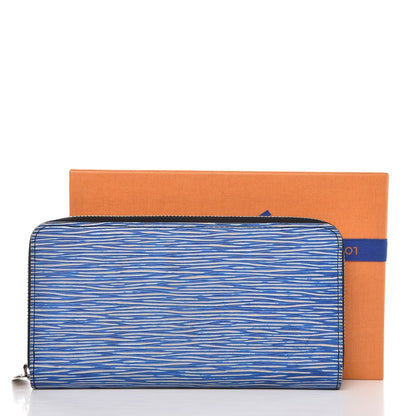 Louis Vuitton Epi Zippy Wallet Denim Light 9 of 9