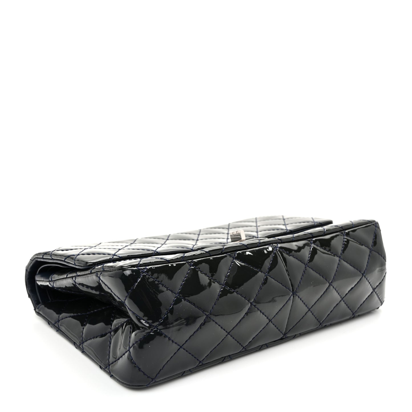 Patent Quilted 2.55 Reissue 226 Flap Blue
