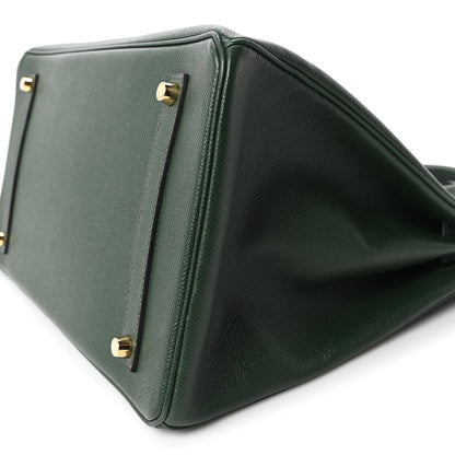 Hermes Epsom Birkin 35 Vert Anglais 10 of 10