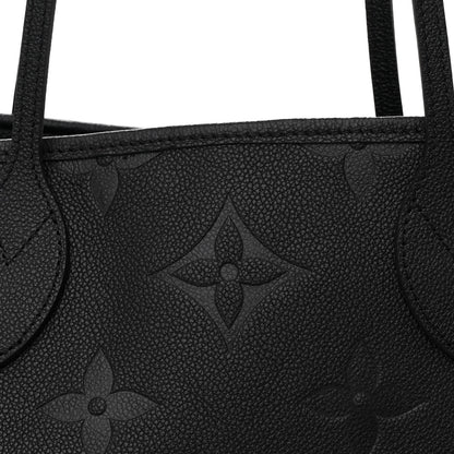 Louis Vuitton Empreinte Monogram Giant Neverfull MM Black 9 of 12
