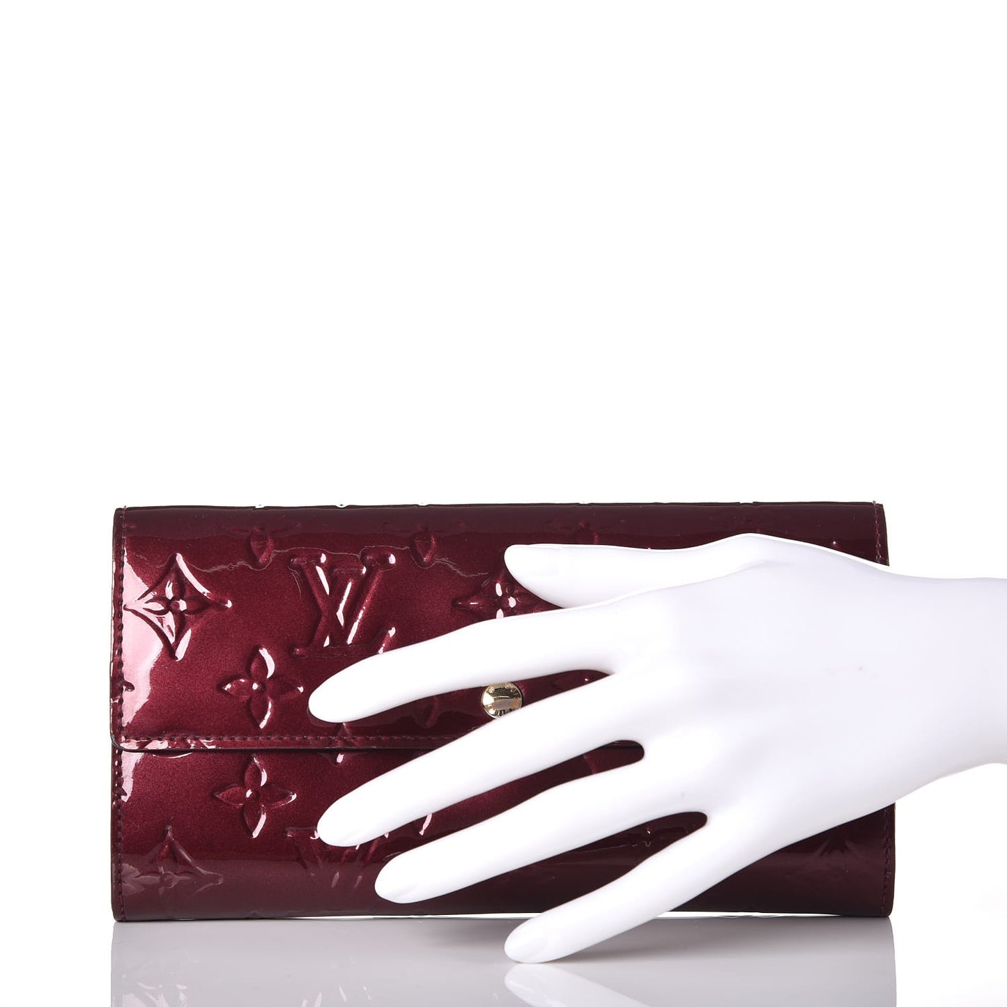 Vernis Sarah Wallet Rouge Fauviste