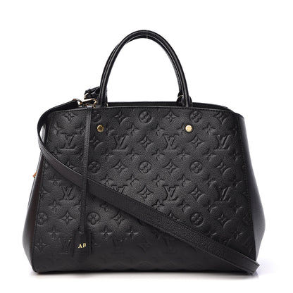 Louis Vuitton Empreinte Montaigne GM Black 1 of 12