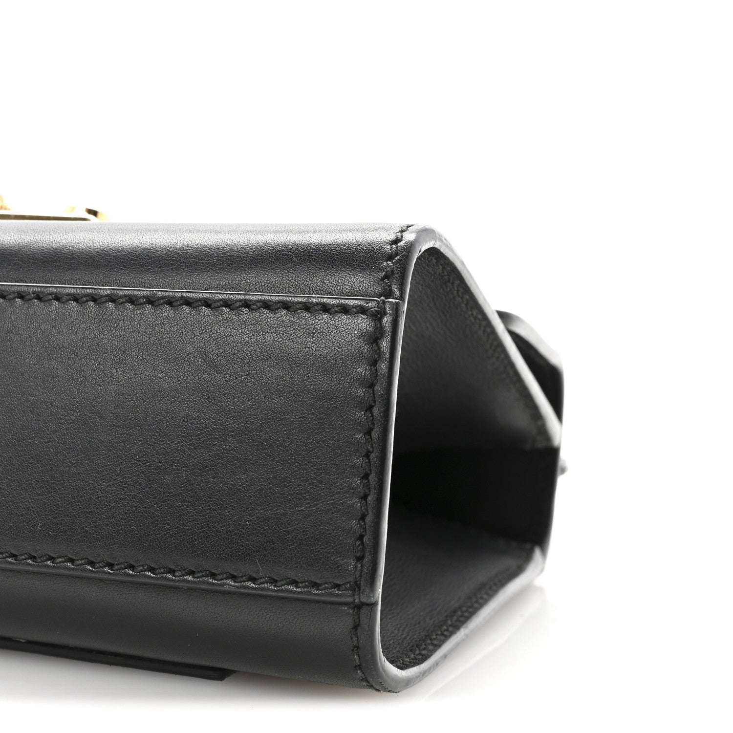 Gucci Calfskin Small Padlock Shoulder Bag Black 10 of 10