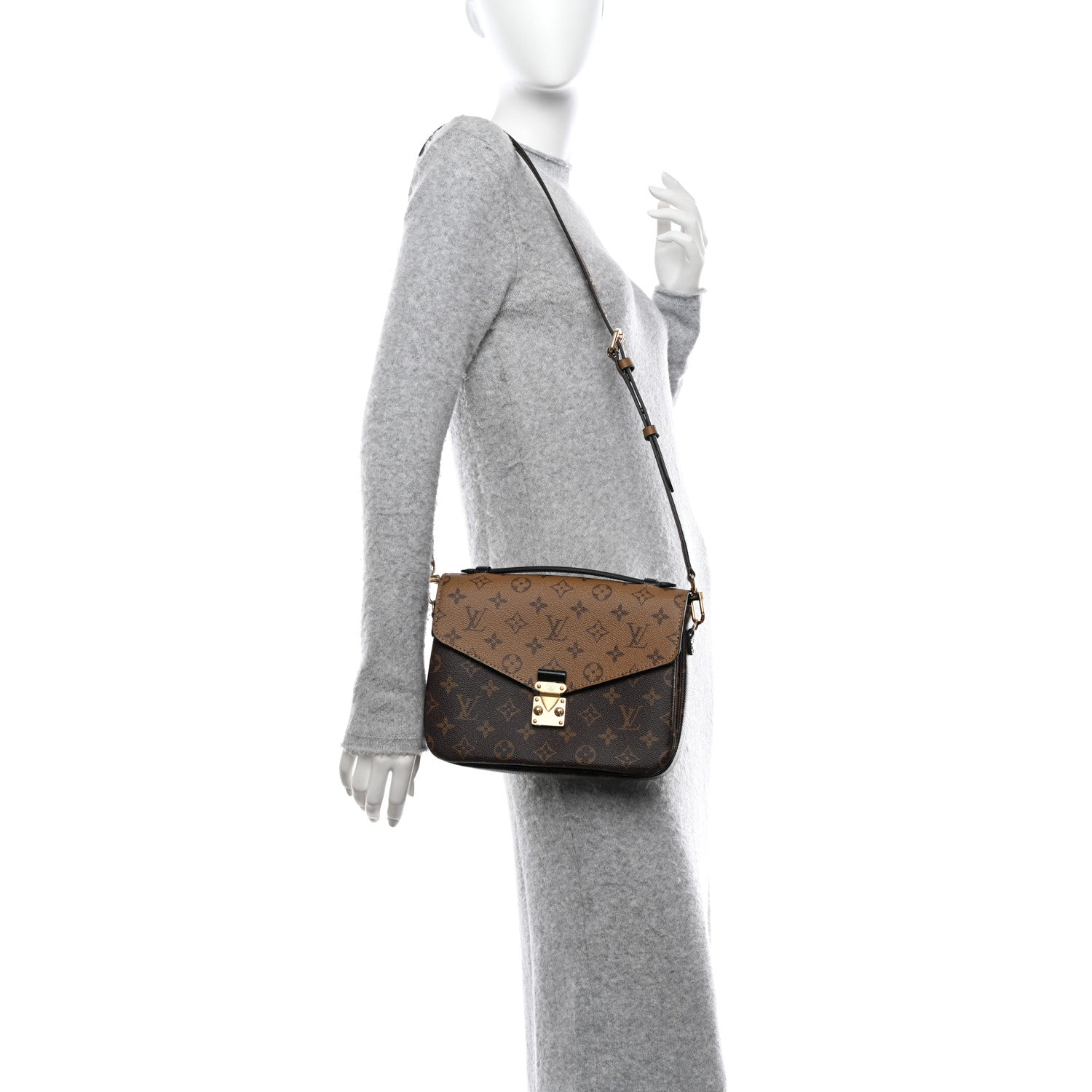 Louis Vuitton Reverse Monogram Pochette Metis 2 of 10