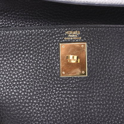 Hermes Togo Kelly Retourne 32 Black 25 of 36