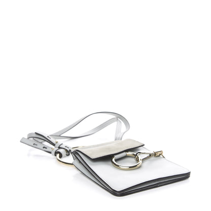 Chloe Suede Calfskin Mini Faye Bracelet Bag Airy Grey 3 of 11
