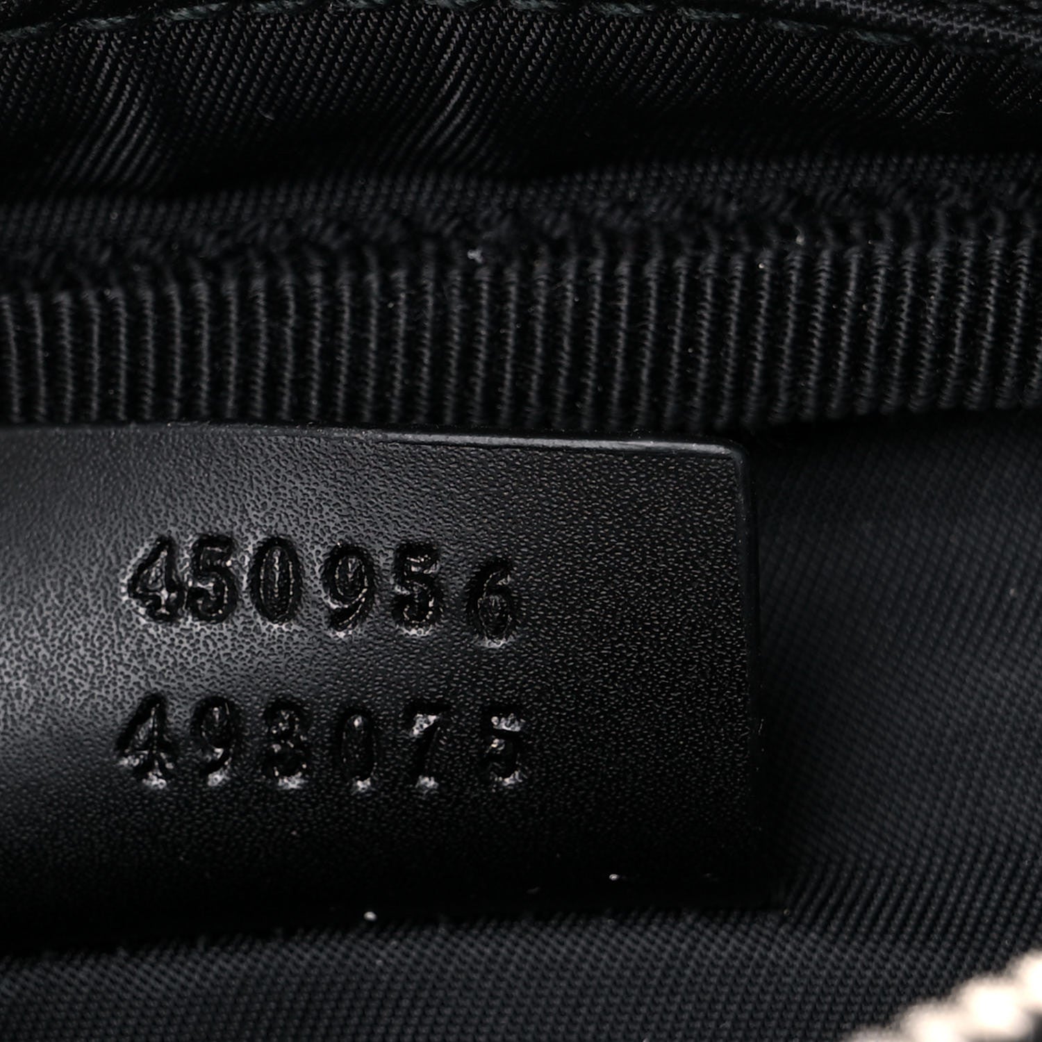 Gucci GG Supreme Monogram Web Belt Bag Black 8 of 16
