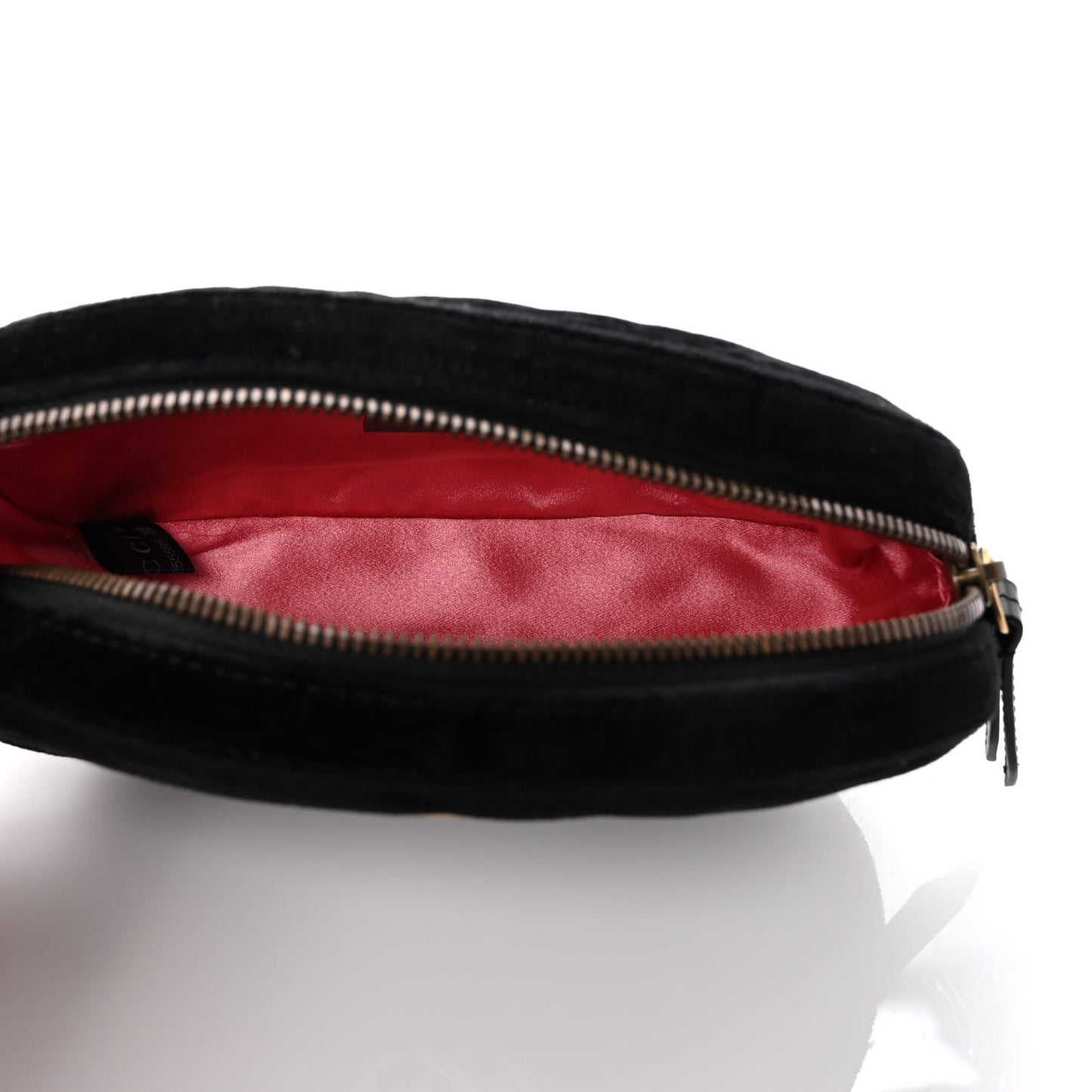 Velvet Matelasse GG Marmont Belt Bag 85 34 Black