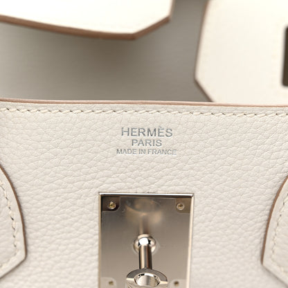 Hermes Togo Birkin 30 Gris Pale 6 of 12