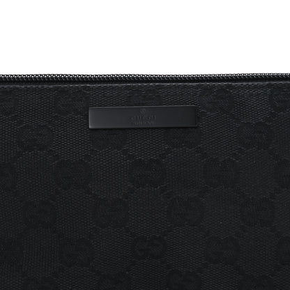 Gucci Monogram Boat Pochette Black 8 of 10