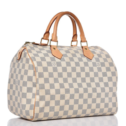 Louis Vuitton Damier Azur Speedy 30 4 of 25