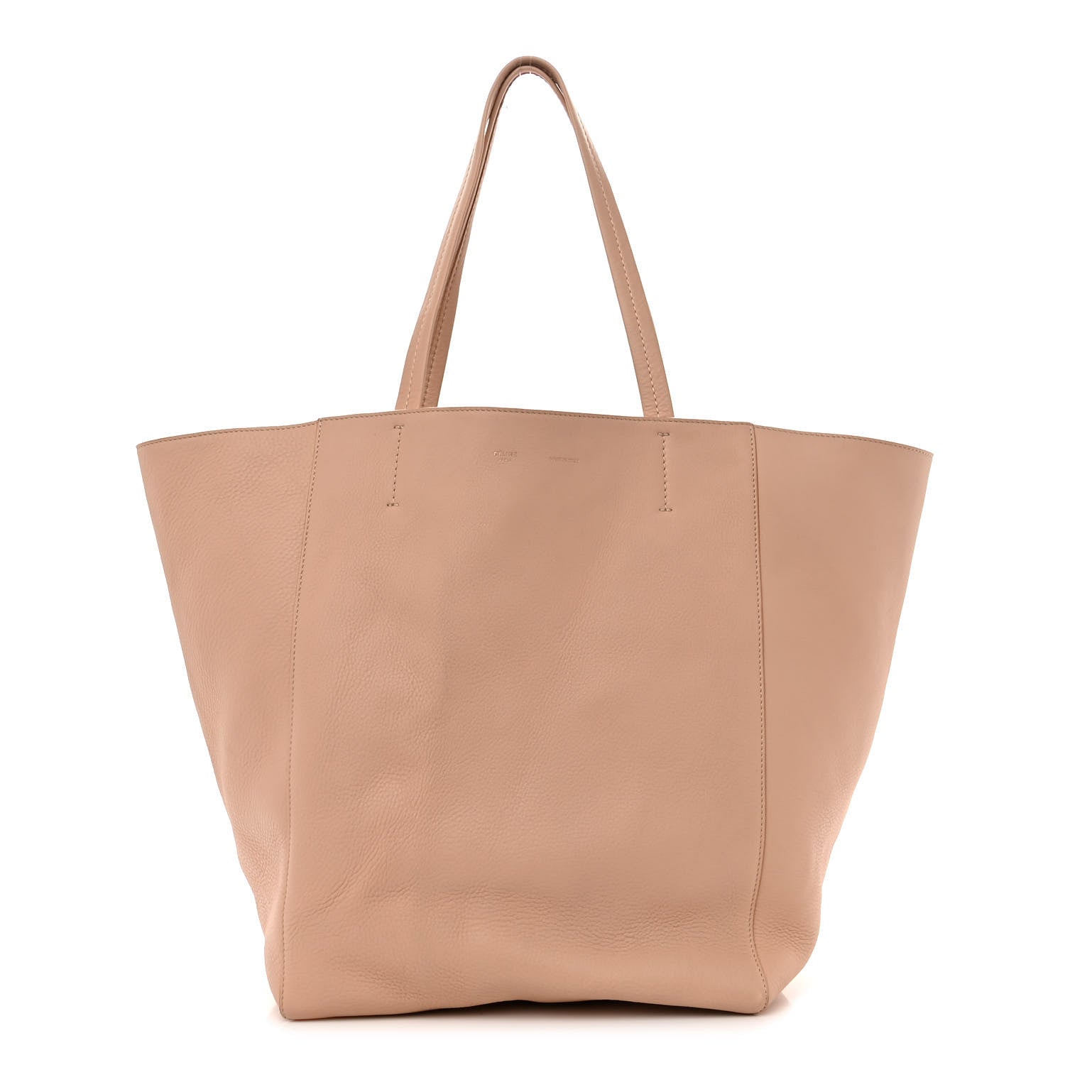 Celine Soft Grained Calfskin Medium Horizontal Cabas Phantom Light Blush 1 of 12