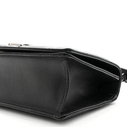 Christian Dior Lambskin Maxi Cannage 30 Montaigne Chain Top Handle Bag Black 7 of 7